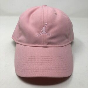 Jordan Hat One Size Fits Most Pink Jumpman Adjustable Baseball Cap Casual Summer